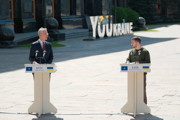 UKR: NATO Secretary General Stoltenberg Arrived In Kyiv