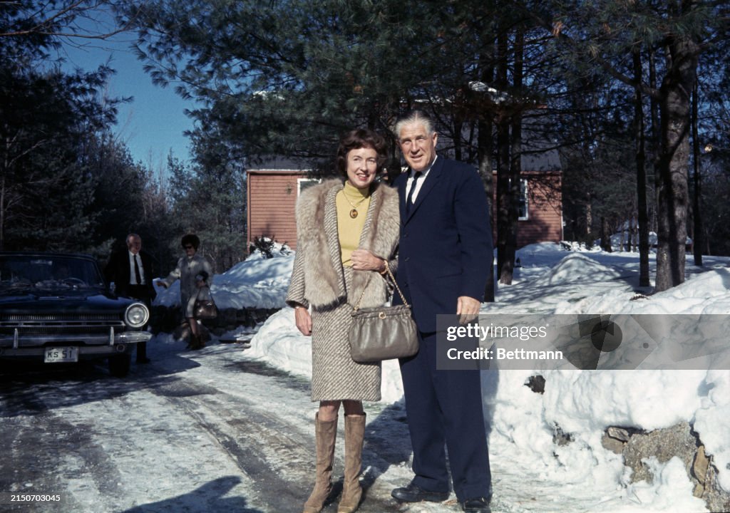 Lenore Rudat Michigan Governor George Romney and his wife Lenore LaFount Romney ...