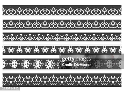 Decorative Border Line Set High-Res Vector Graphic - Getty Images