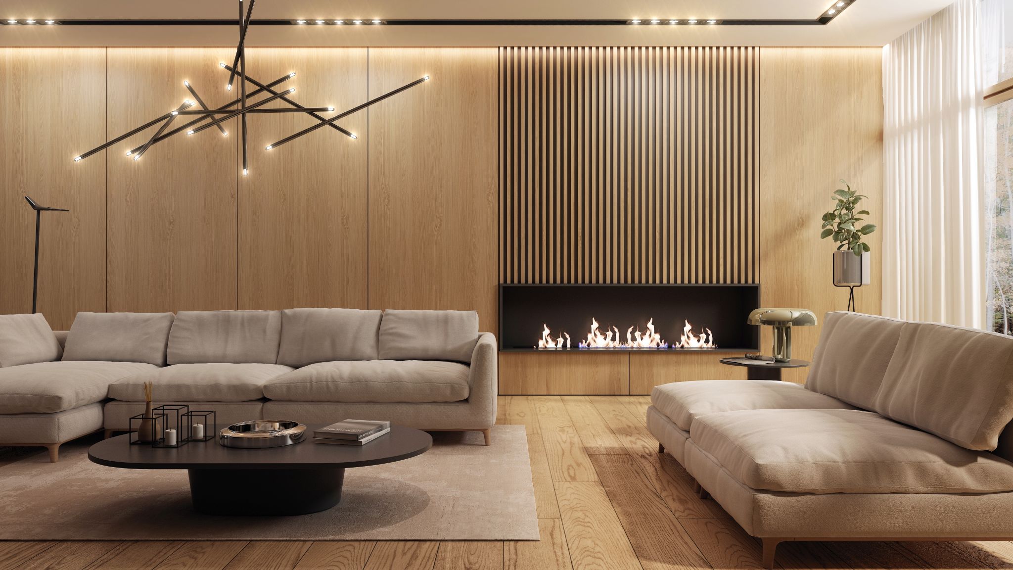 gas fireplace