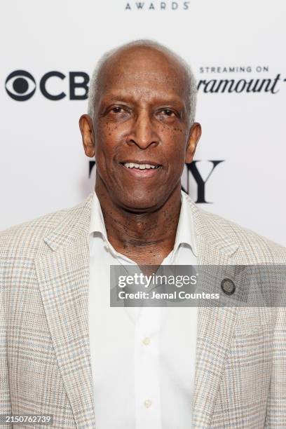 Dorian Harewood attends the 77th Annual Tony Awards Meet The Nominees Press Event at Sofitel New York on May 02, 2024 in New York City.