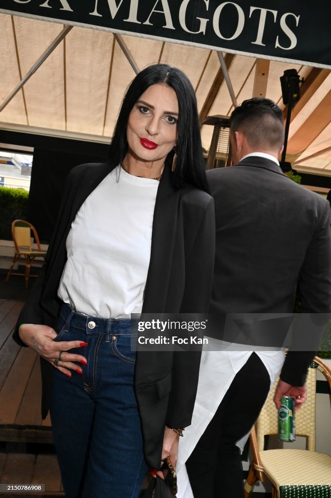 "140 Ans De Legendes" Les Deux Magots Exhibition Party At Les Deux Magots