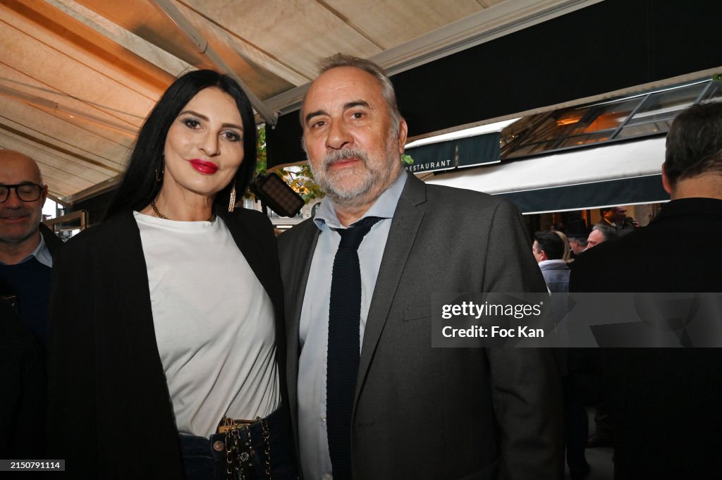 "140 Ans De Legendes" Les Deux Magots Exhibition Party At Les Deux Magots