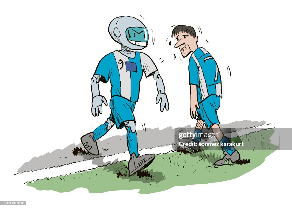 Artificial intelligence robot will replace humans in sports