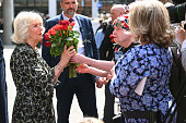 King Charles III And Queen Camilla Visit University...