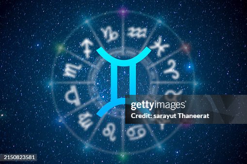 Gemini Astrology and horoscope predictions aries symbol on stars in the universe background light Gemini Astrology and horoscope predictions aries symbol on stars in the universe background light