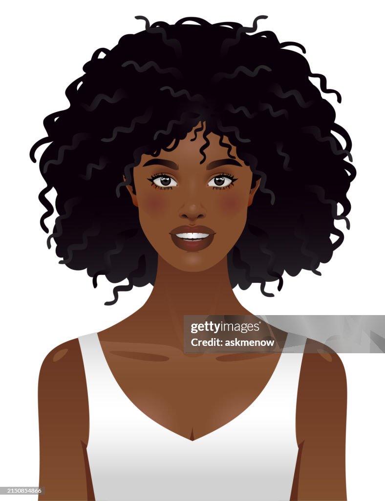 Confident black woman