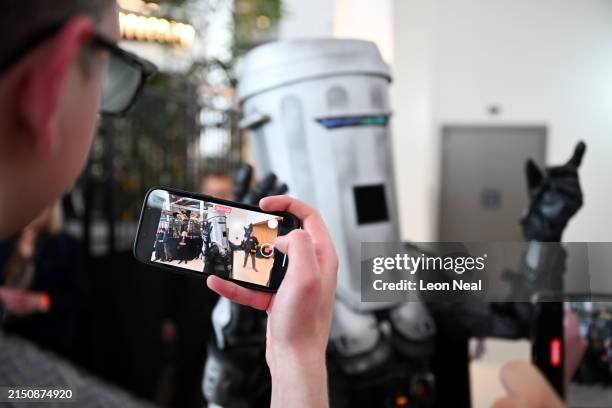 London mayoral candidate Count Binface speaks to the media and supporters after the results were announced in the London mayoral election at City...
