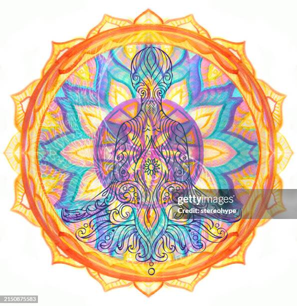 wholenesss - new age stock illustrations