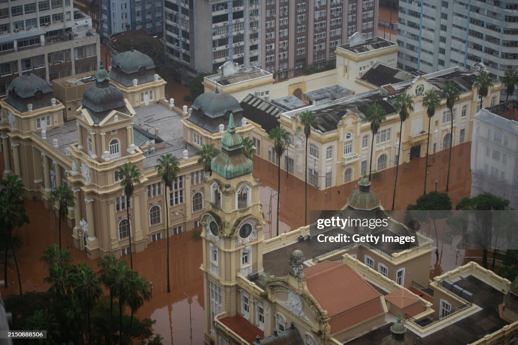 Heavy Rains Batter Brazilian Southern State of Rio Grande do Sul