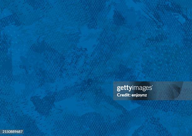 seamless blue grunge texture background vector - blue background texture stock illustrations