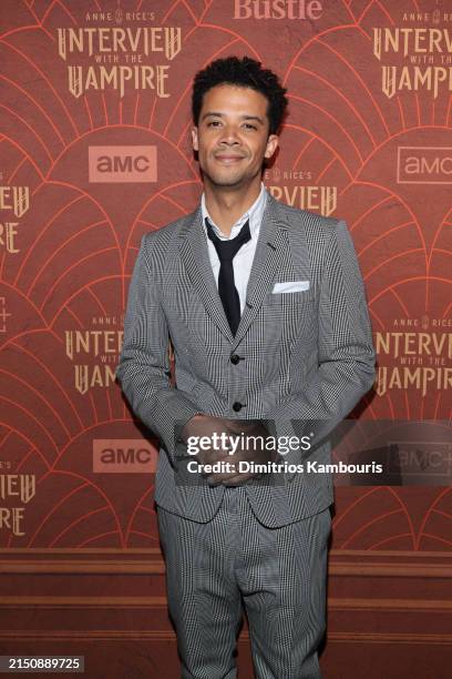 Jacob Anderson attends "Anne Rice's Interview With The Vampire" Season 2 Premiere at The McKittrick Hotel on April 30, 2024 in New York City.