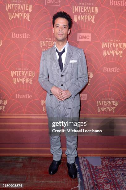 Jacob Anderson attends the season two premiere screening of the AMC/AMC+ drama Anne Rice's Interview With The Vampire Season 2 Premiere Event at The...