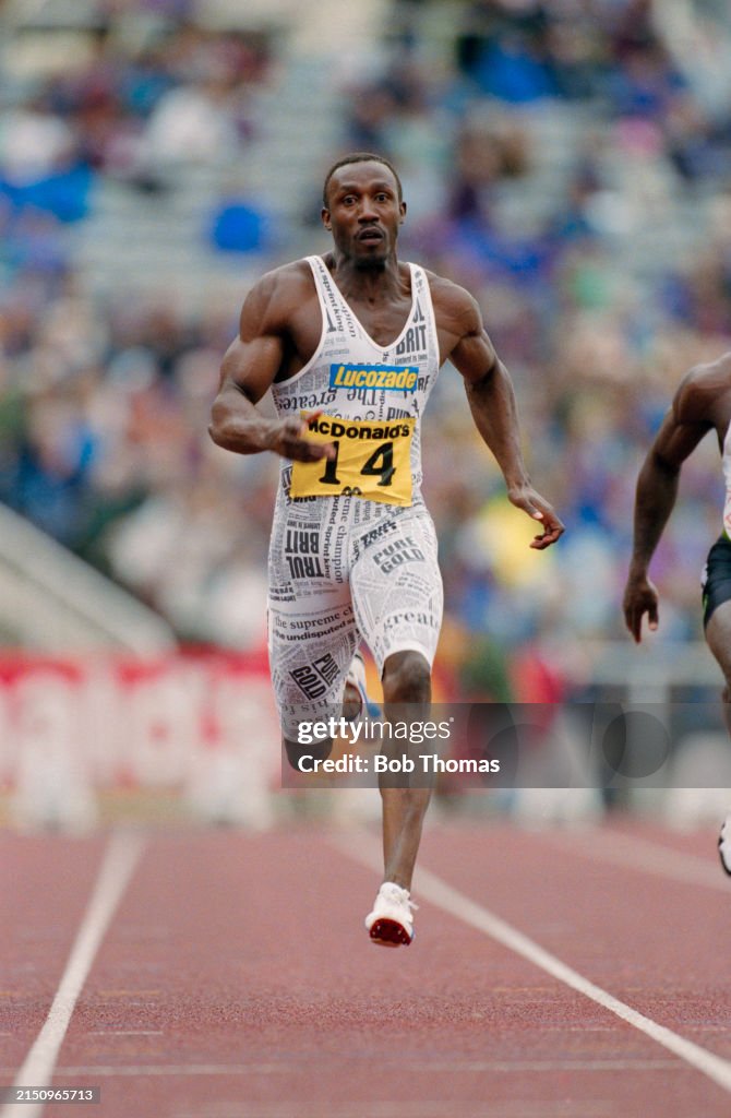 Linford Christie At 1994 McDonald's Games