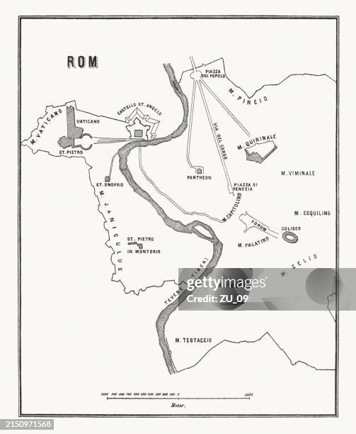 Map Of Rome Drawing Simple 357 Roman Map Drawing Stock Photos, High-Res Pictures, and Images ...