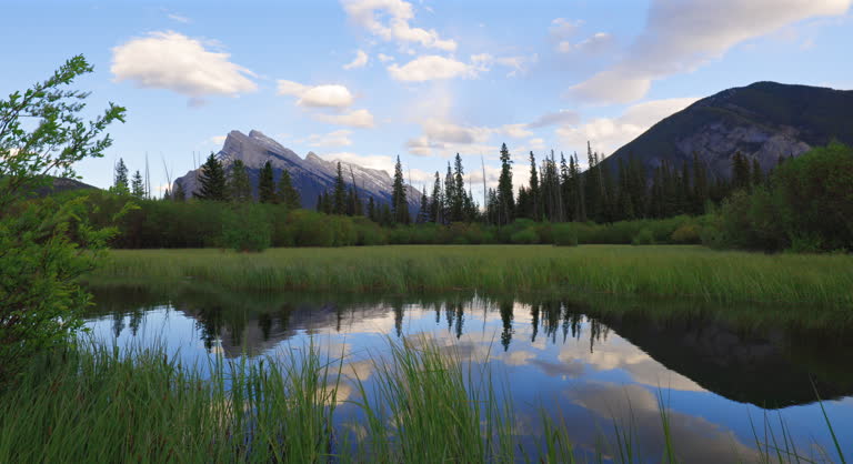 Dean Rundle 175 Mount Rundle Banff National Park Stock Videos, Footage, & 4K Video ...