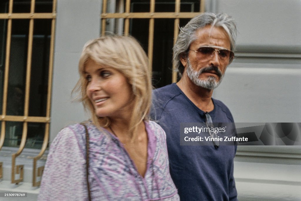Bo Derek & John Derek, La Guardia Airport, NYC