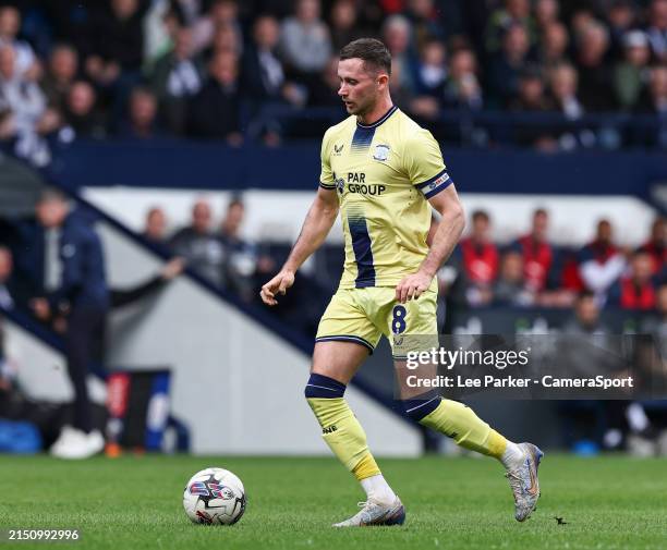 Preston North End's Alan Browne during the Sky Bet Championship match between West Bromwich Albion and Preston North End at The Hawthorns on May 4,...