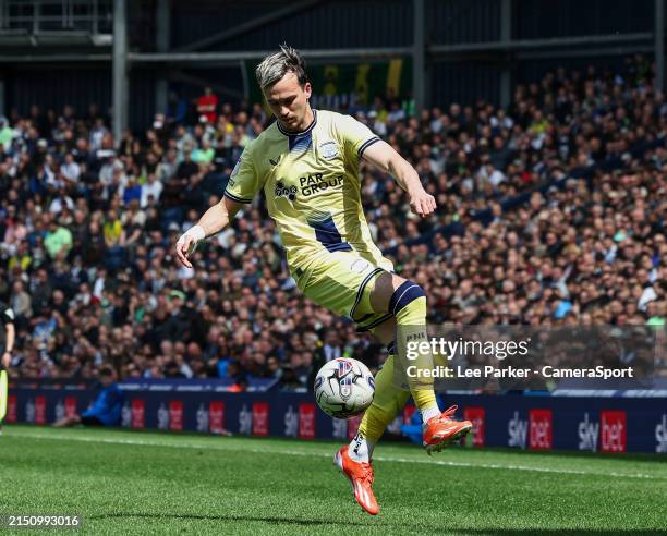 Preston North End's Liam Millar during the Sky Bet Championship match between West Bromwich Albion and Preston North End at The Hawthorns on May 4,...
