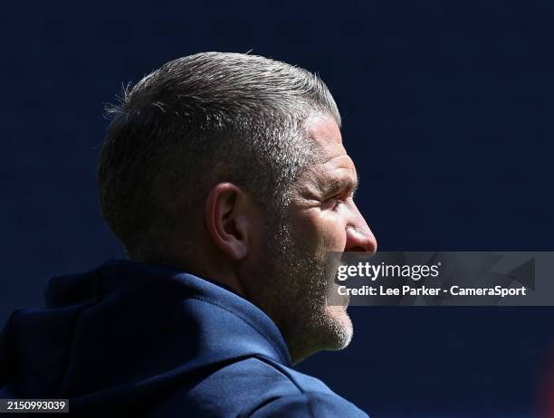 Preston North End manager Ryan Lowe during the Sky Bet Championship match between West Bromwich Albion and Preston North End at The Hawthorns on May...