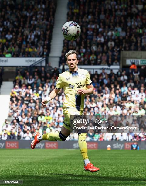 Preston North End's Liam Millar during the Sky Bet Championship match between West Bromwich Albion and Preston North End at The Hawthorns on May 4,...