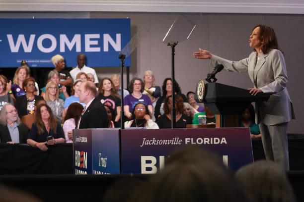 FL: VP Harris Campaigns In Florida As State's Restrictive Abortion Law Takes Effect