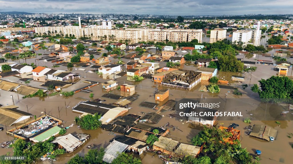 BRAZIL-WEATHER-FLOODS