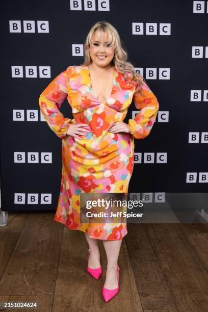 Charley Marlowe attends the "I Kissed A Girl" Photocall at Charlotte Street Hotel on May 01, 2024 in London, England.