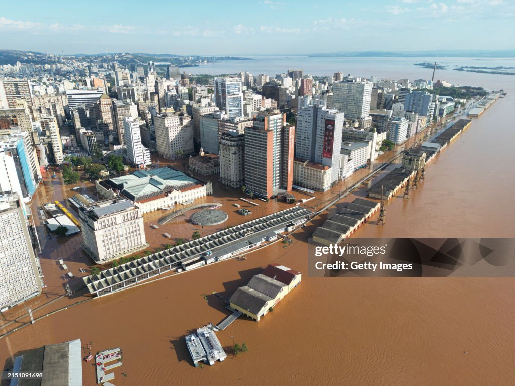 Heavy Rains Batter Brazilian Southern State of Rio Grande do Sul