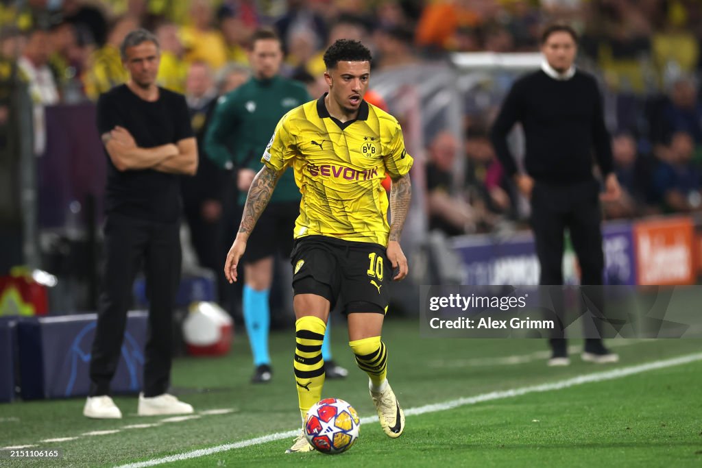 Sancho shines in the Champions League: 'I want to know what happened at United'