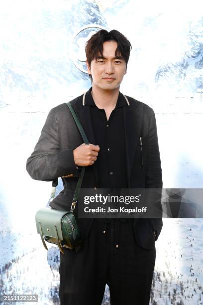 Lee Jin-wook attends as Montblanc Celebrates 100 years Of Meisterstück, Written and Directed by Wes Anderson at The Paramour Estate on May 01, 2024...