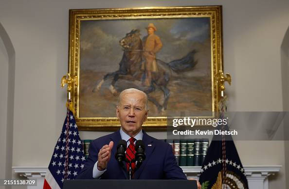 President Biden Delivers Remarks In The Roosevelt Room Of The White House President Biden Delivers Remarks In The Roosevelt Room Of The White House