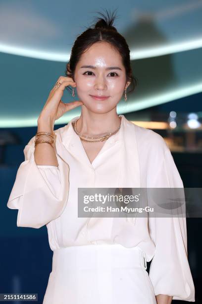 South Korean actress Han Ga-In attends the FRED 'Force 10 Cruise' pop-up store opening at Lotte World Mall on May 02, 2024 in Seoul, South Korea.