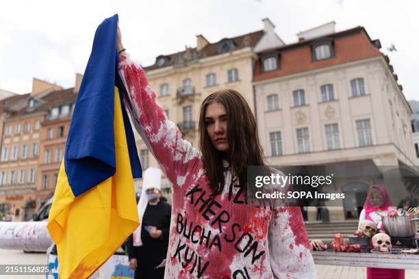 Blood Stained White Hold Up Blood Stained White Hold Up