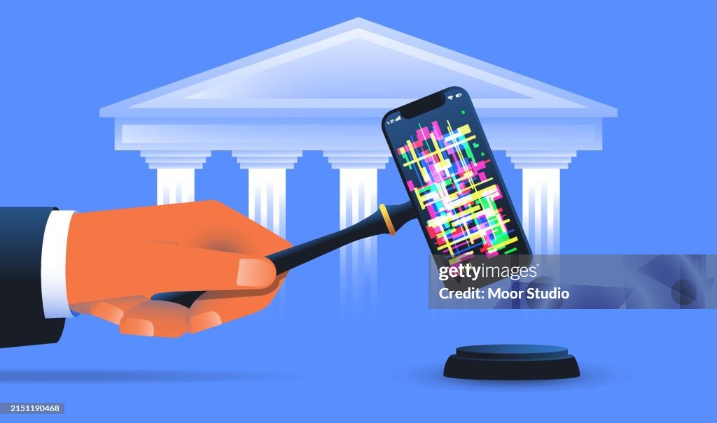Judge with ban hammer regulates mobile industry