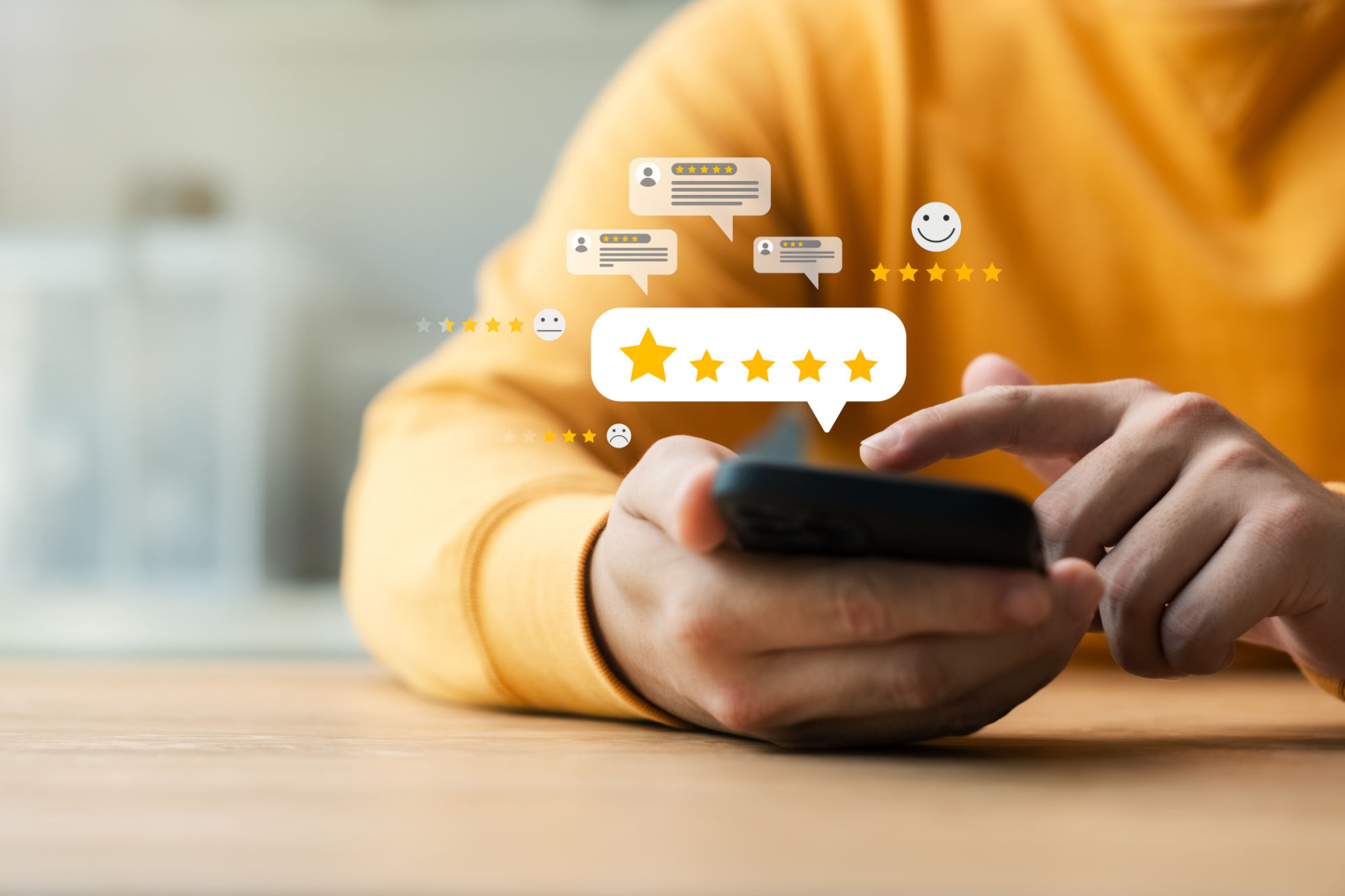 online reviews