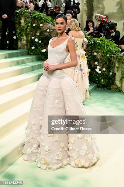 Bruna Marquezine at the 2024 Met Gala: "Sleeping Beauties: Reawakening Fashion" held at The Metropolitan Museum of Art on May 6, 2024 in New York...