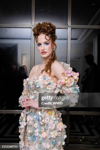 Haley Kalil at The Mark Hotel before the 2024 Met Gala: "Sleeping Beauties: Reawakening Fashion" held at the Metropolitan Museum of Art on May 6,...