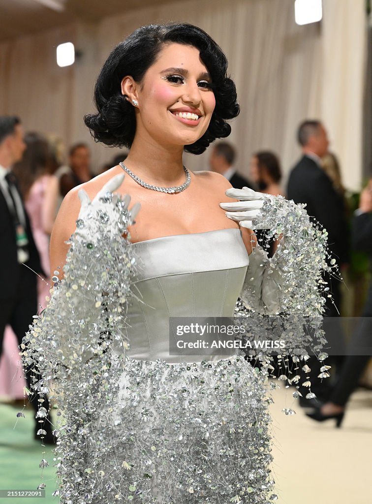 British singer-songwriter Raye arrives for the 2024 Met Gala at the ...