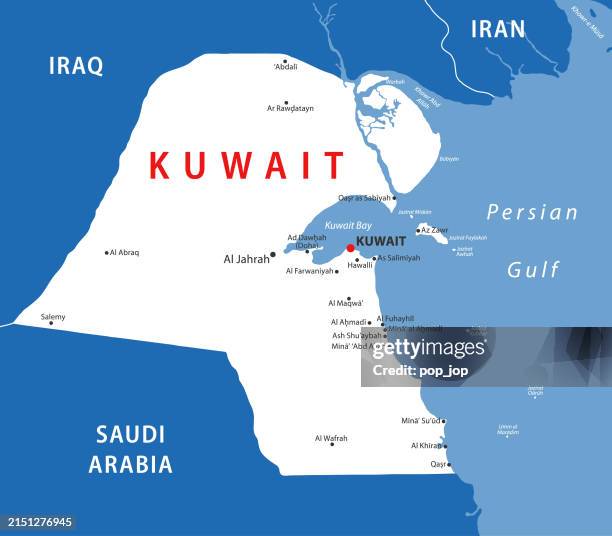 Kuwait Map Embty 467 Geography Of Kuwait Stock Photos, High-Res Pictures, and Images ...