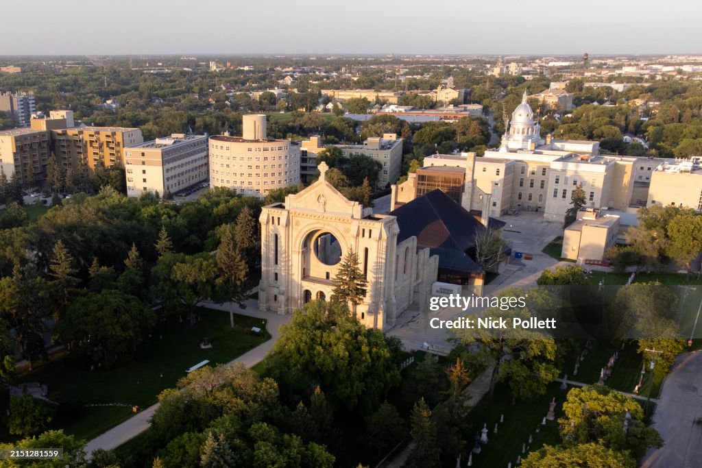 St Bonficace Cathedral at Sunset