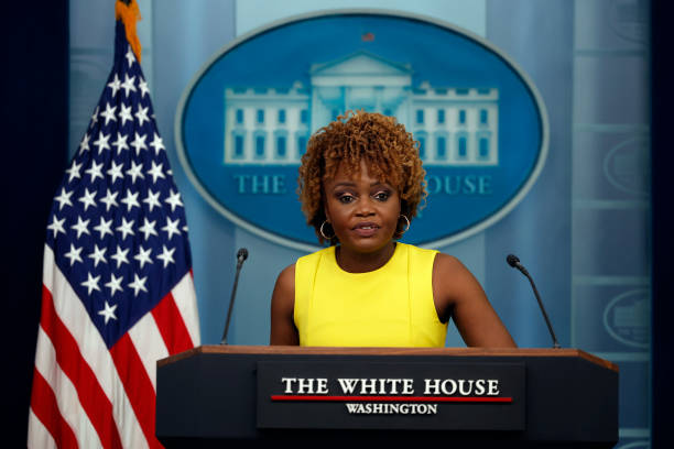 DC: Karine Jean-Pierre Holds Daily Press Briefing At The White House