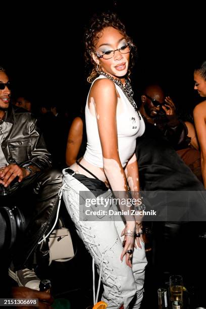 Winnie Harlow at Richie Akiva's 10th Annual "The After" Met Gala After Party held at Casa Cipriani on May 6, 2024 in New York, New York.