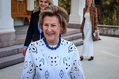 Queen Sonja Of Norway Attends The Official Opening Of...
