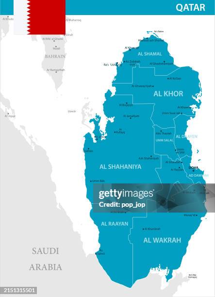 557 Map Of Qatar Stock Photos, High-Res Pictures, and Images - Getty Images