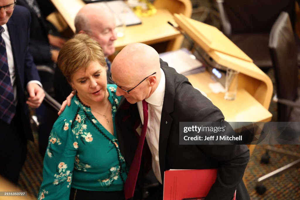 Scottish Parliament Votes John Swinney In As First Minister