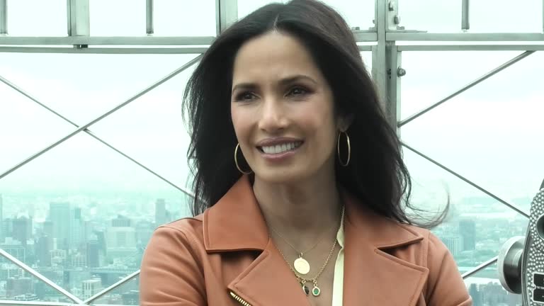 NY: Padma Lakshmi Lights The Empire State Building In Celebration Of AAPI Month