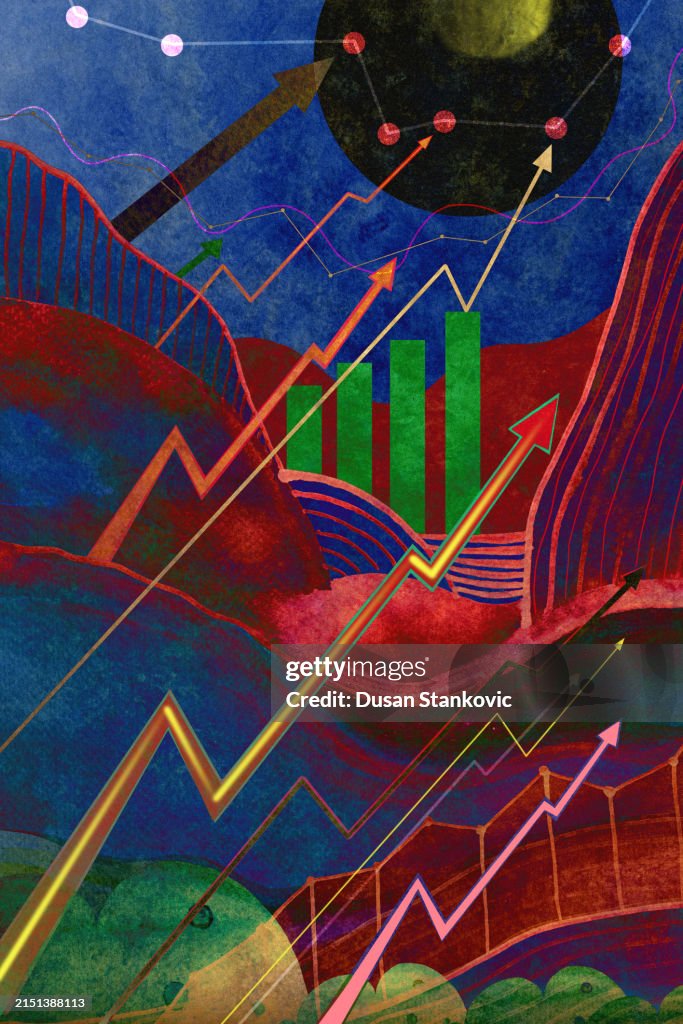 Control Inflation Abstract Images The Inflation In Economy Is Insane High-Res Vector Graphic - Getty Images