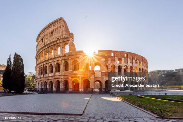 Sun Rising In Rome 403 Roman Forum Sunrise Stock Photos, High-Res Pictures, and Images ...
