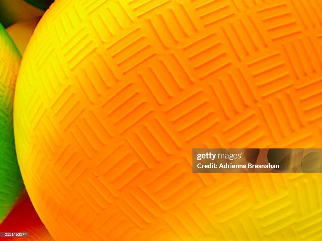 Pattern on a Rubber Ball